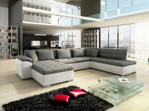 Угловой диван Comfivo 128 (Soft 017 + Lux 06)