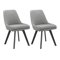 Set di sedie Denton 1240 (Grigio)