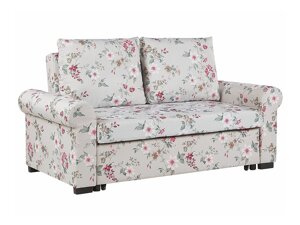 Dīvāns gulta Berwyn 1590 (Pelēks + Tumši rozā)