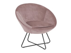 Krēsls Oakland 291 (Dusty rozā + Melns)