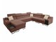 Ecksofa Sarasota 160 (Uttario Velvet 2955 + Uttario Velvet 2978)