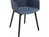 Conjunto de cadeiras Denton 1243 (Azul)