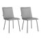 Set di sedie Denton 1244 (Grigio)