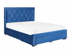 Κρεβάτι Berwyn 1607 (Μπλε 160 x 200 cm)
