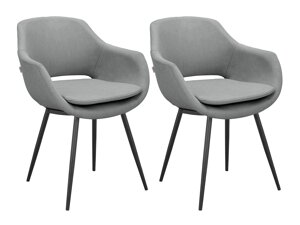 Набор стульев Denton 1246 (Светло-серый)