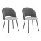 Набор стульев Denton 1253 (Серый + Антрацит)