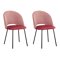 Набор стульев Denton 1253 (Розовый + Светло-розовый)
