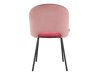 Καρέκλα Denton 1253 (Τριανταφυλλί + Ανοιχτό ροζ)