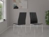 Conjunto de cadeiras Denton 1255 (Preto)