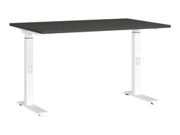 Höhenverstellbarer Schreibtisch Sacramento 420 (Graphit + Weiß)