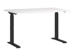 Höhenverstellbarer Schreibtisch Sacramento 420 (Weiss + Schwarz)