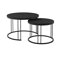 Conjunto mesa de centro Oswego 105 (Negro)