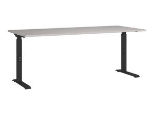 Dvižna pisalna miza Sacramento 422 (Svetlo siva + Črna)