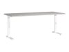 Állítható magasságú íróasztal Sacramento 422 (Világosszürke + Fehér)