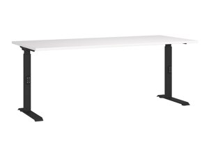 Höhenverstellbarer Schreibtisch Sacramento 422 (Weiß + Schwarz)