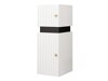 Настенный шкафчик для ванной комнаты Hartford K101 (Белый + Чёрный)