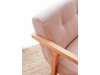 Stolica za ljuljanje Altadena 539 (Svijetlo smeđa + Ružičasta)