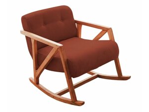 Šūpuļkrēsls Altadena 539 (Gaiši brūns + Sarkans)