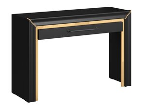 Макияжный столик Austin AZ102 (Матовый черный + Золотой)