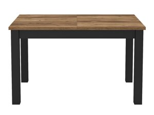 Asztal Austin N113 (Sötét lucfenyő + Matt fekete)