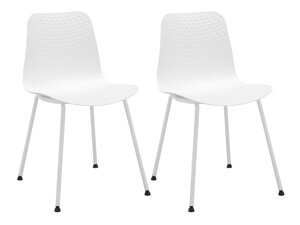Set di sedie Denton 1283 (Bianco)
