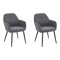 Set di sedie Denton 1044 (Grigio)