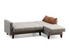 Conjunto de muebles tapizado Altadena C119 (Naranja + Gris claro)