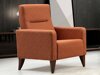 Pehme mööbli komplekt Altadena C119 (Oranž + Tumehall)