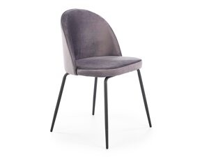 Cadeira Houston 554 (Cinzento escuro + Preto)