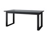 Asztal Austin U116 (Fekete + Fényes szürke)