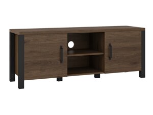 Tv galds Austin N132 (Rieksts + Matēts melns)