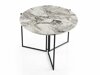 Kokkupandav laud Kailua 424 (Valge marmor + Must)