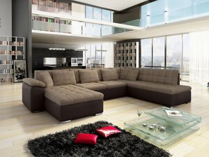 Угловой диван Comfivo 128 (Soft 066 + Lawa 02)
