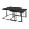 Conjunto mesa de centro Oswego 110 (Negro)