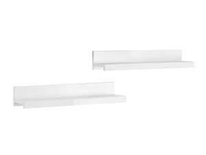 Σετ κρεμαστών ραφιών Austin AF100 (Άσπρο + Γυαλιστερό λευκό)