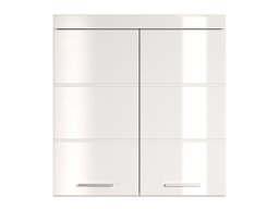 Επιτοίχιο ντουλάπι μπάνιου Columbia Y108 (Άσπρο + Γυαλιστερό λευκό)