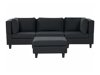 Modulinė sofa Berwyn 1756 (Juoda)