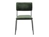 Маса и столове за трапезария Oakland 731 (Тъмно зелено + Черен)