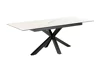 Asztal Oakland 892 (Fehér márvány + Fekete)