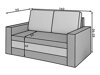 Sofa lova Elyria 107 (Kronos 09)