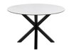 Asztal Oakland 1008 (Fekete + Fehér márvány)