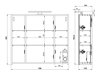 Badezimmer-Set Sacramento BZ109 (Graphit + Navarra eichenholzoptik)