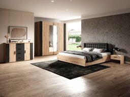 Schlafzimmer-Set Austin AN108 (Artisan Eichenholzoptik)