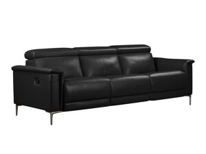 Sofá reclinable Denton 1308 (Negro)