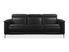 Sofa recliner Denton 1308 (Negru)