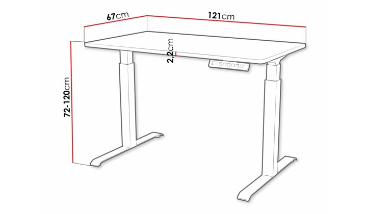 Reguliuojamo aukščio darbo stalas 534162