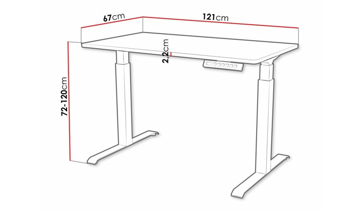Reguliuojamo aukščio darbo stalas 534162