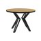Asztal Oswego 111 (Kézműves aranytölgy + Fekete)