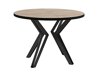 Table Oswego 111 (Sonoma chêne + Noir)