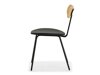 Καρέκλα Springfield C104 (Ανοιχτό καφέ + Μαύρο)